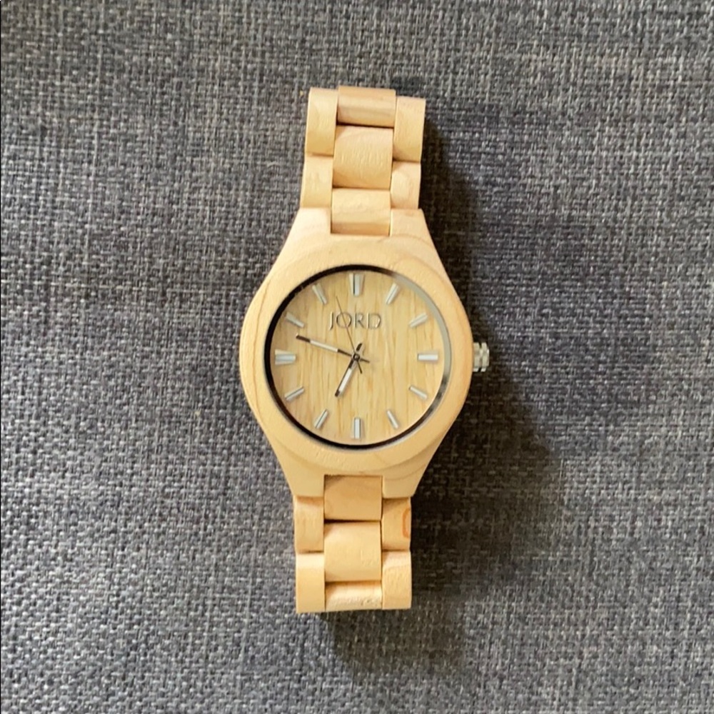 JORD Maple Fieldcrest Watch (Needs New Battery)